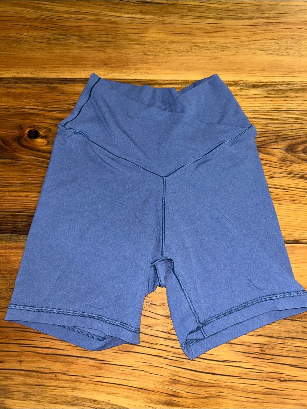 Offline by Aerie High-Waist Blue Women’s Active Biker Shorts